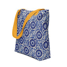 Atlixco Talavera Tile Tote Bag - The Global Wanderer