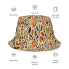 Augsburg Meadow Bavarian Reversible Bucket Hat - The Global Wanderer