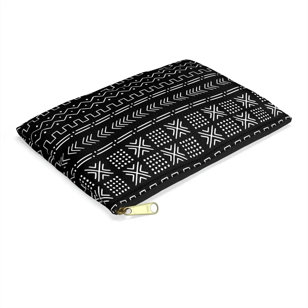 Bamako Night Mud Cloth Flat Pouch - The Global Wanderer
