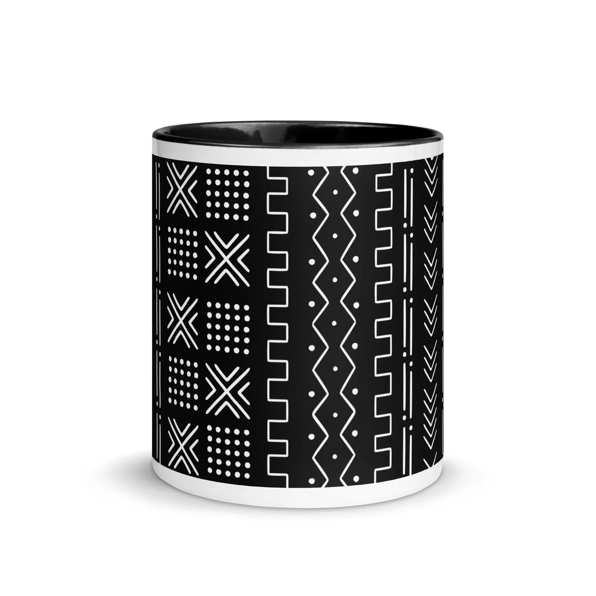 Bamako Night Mud Cloth Mug - The Global Wanderer