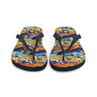 Barcelona Colors Flip Flops - The Global Wanderer