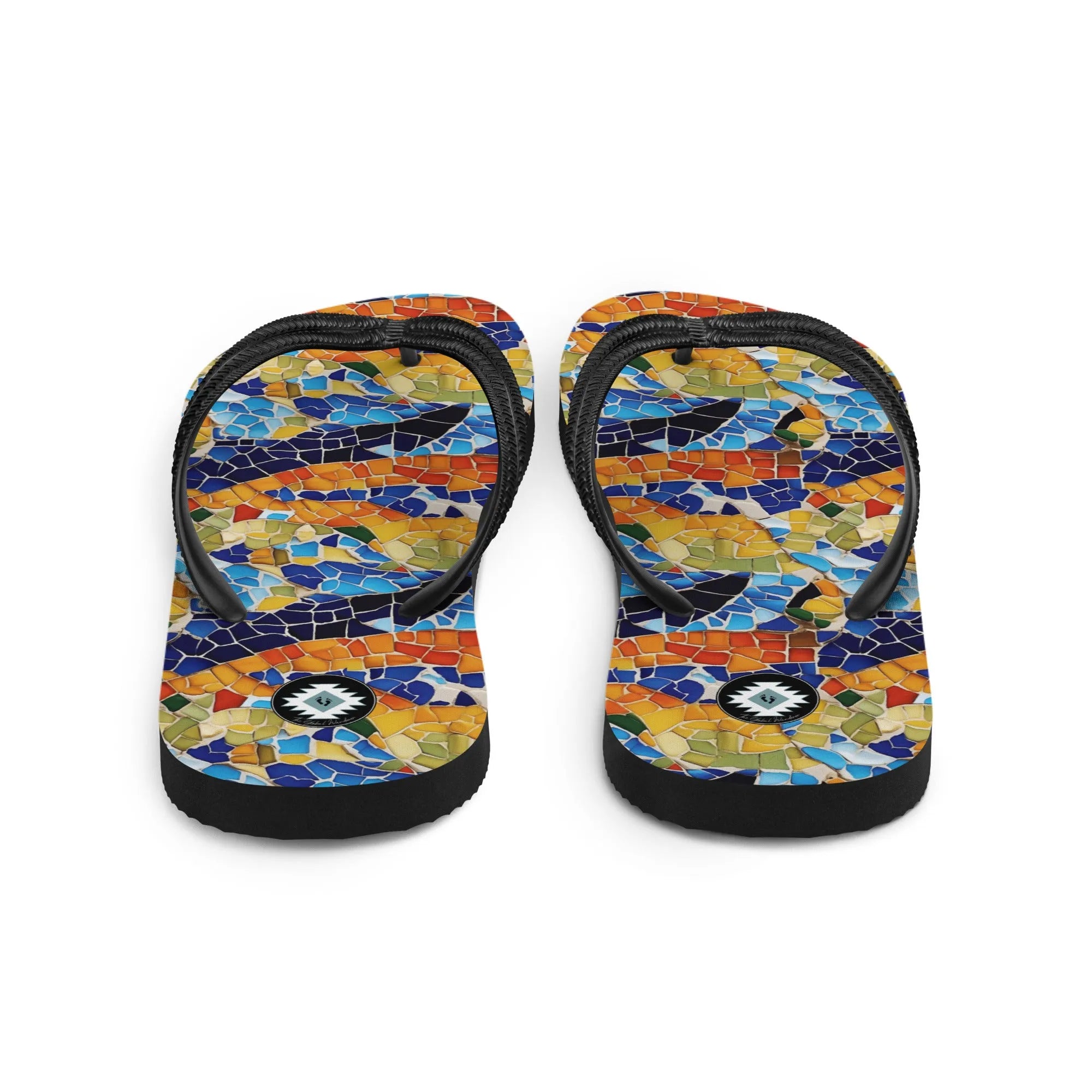 Barcelona Colors Flip Flops - The Global Wanderer