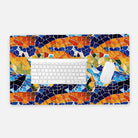 Barcelona Colors Mosaic Desk Mat - The Global Wanderer