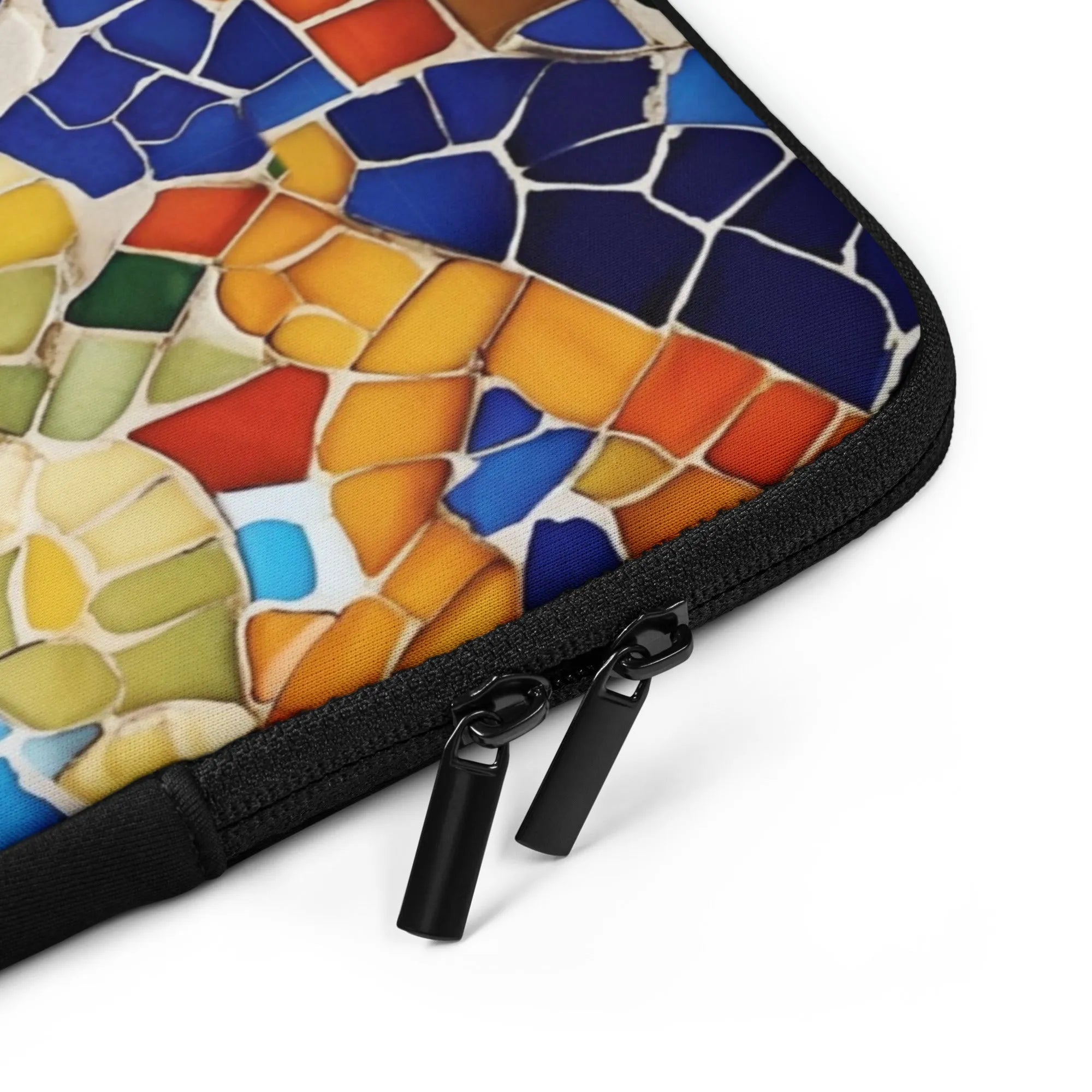 Barcelona Colors Mosaic Laptop Case - The Global Wanderer