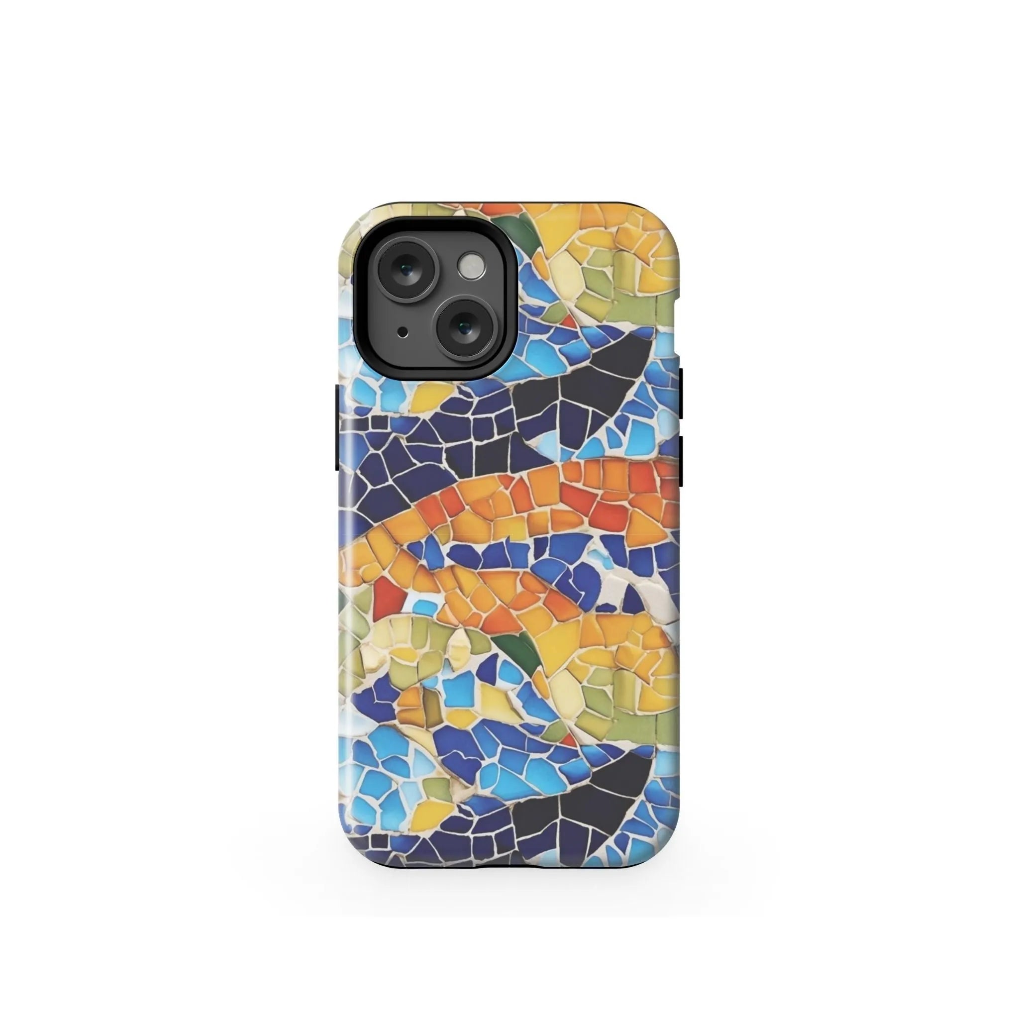 Barcelona Colors Mosaic MagSafe iPhone Case - The Global Wanderer