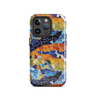 Barcelona Colors Mosaic MagSafe iPhone Case - The Global Wanderer