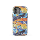 Barcelona Colors Mosaic MagSafe iPhone Case - The Global Wanderer