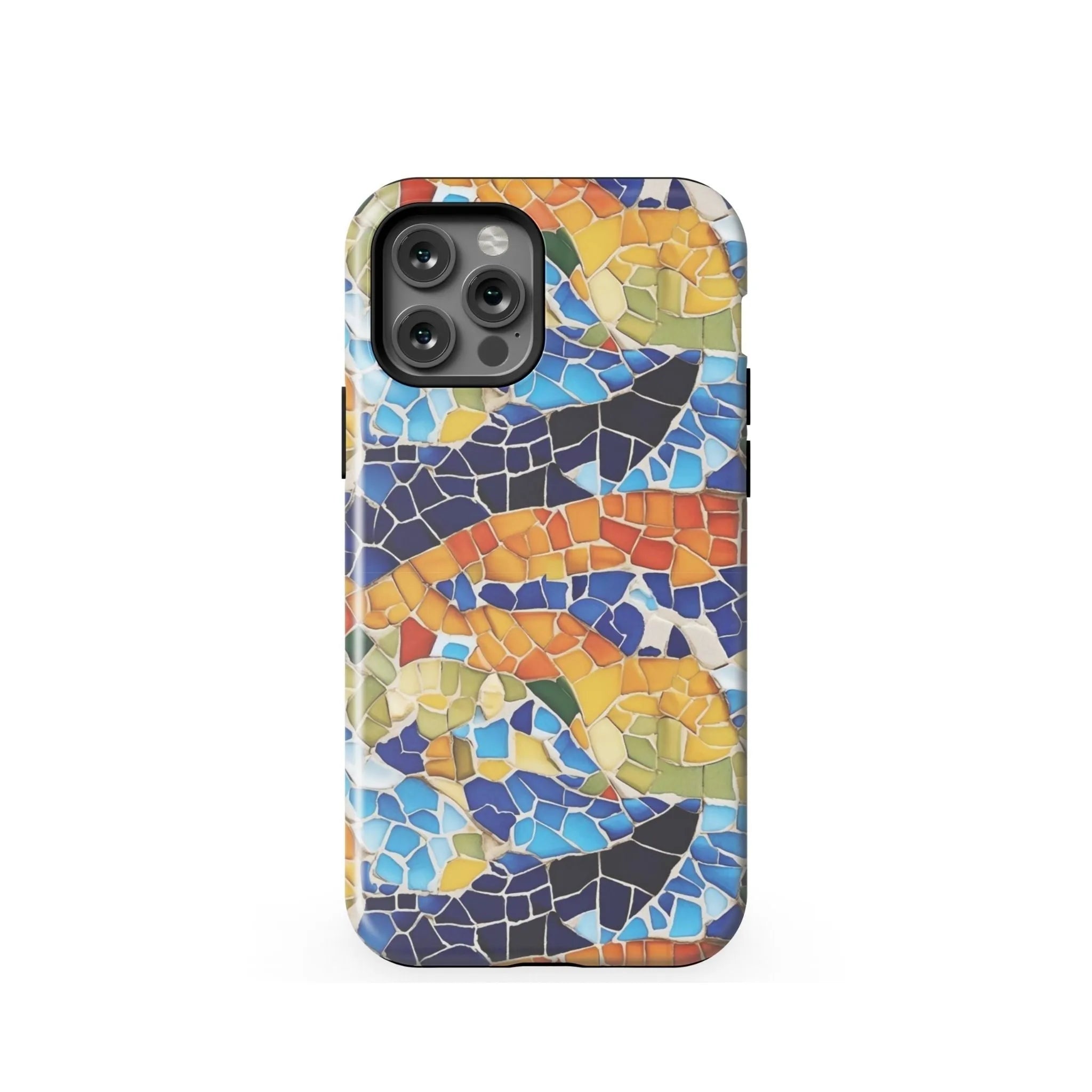 Barcelona Colors Mosaic MagSafe iPhone Case - The Global Wanderer