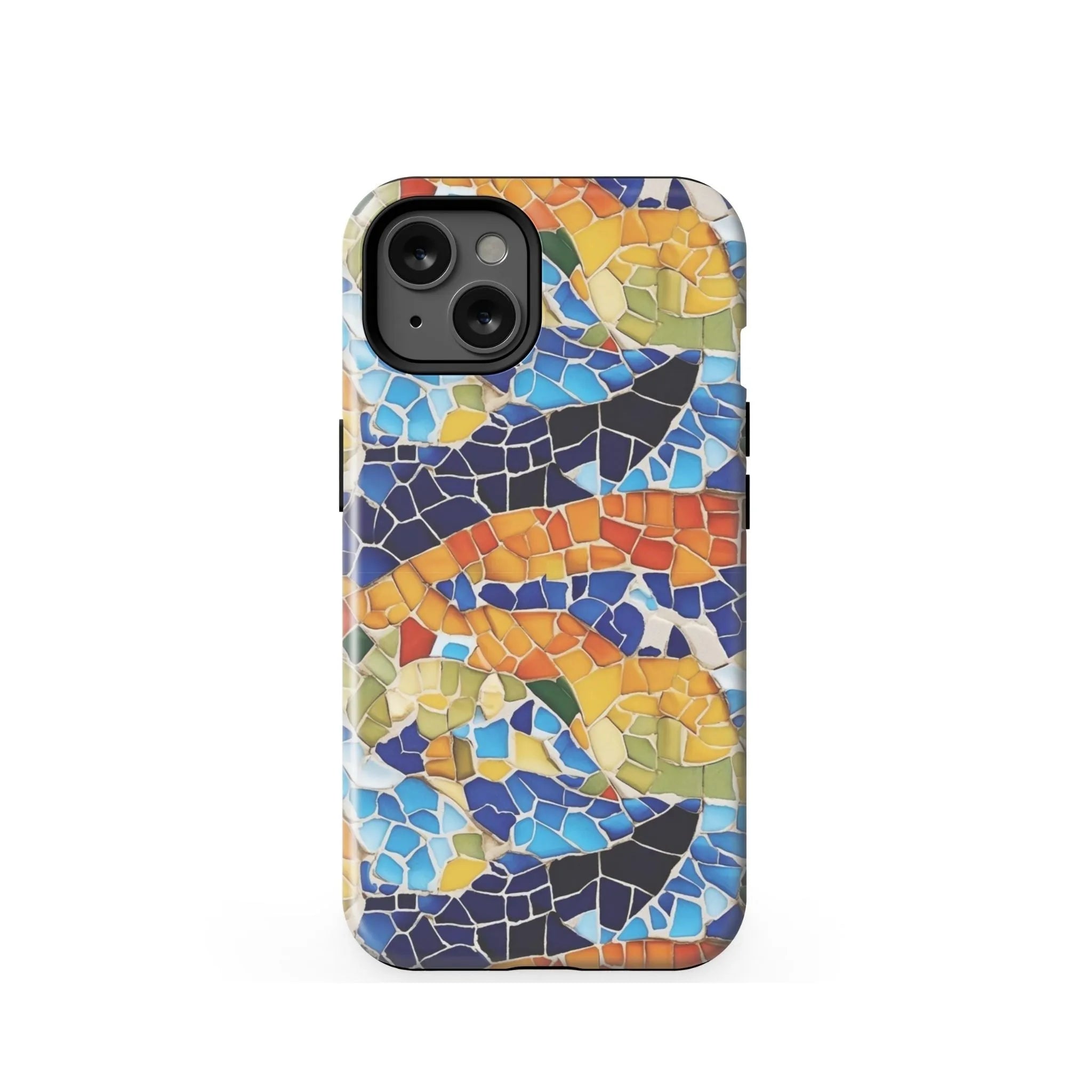 Barcelona Colors Mosaic MagSafe iPhone Case - The Global Wanderer