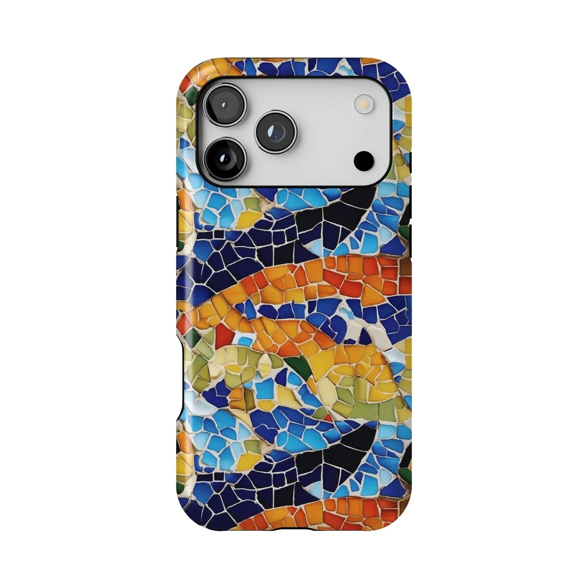 Barcelona Colors Mosaic MagSafe iPhone Case - The Global Wanderer