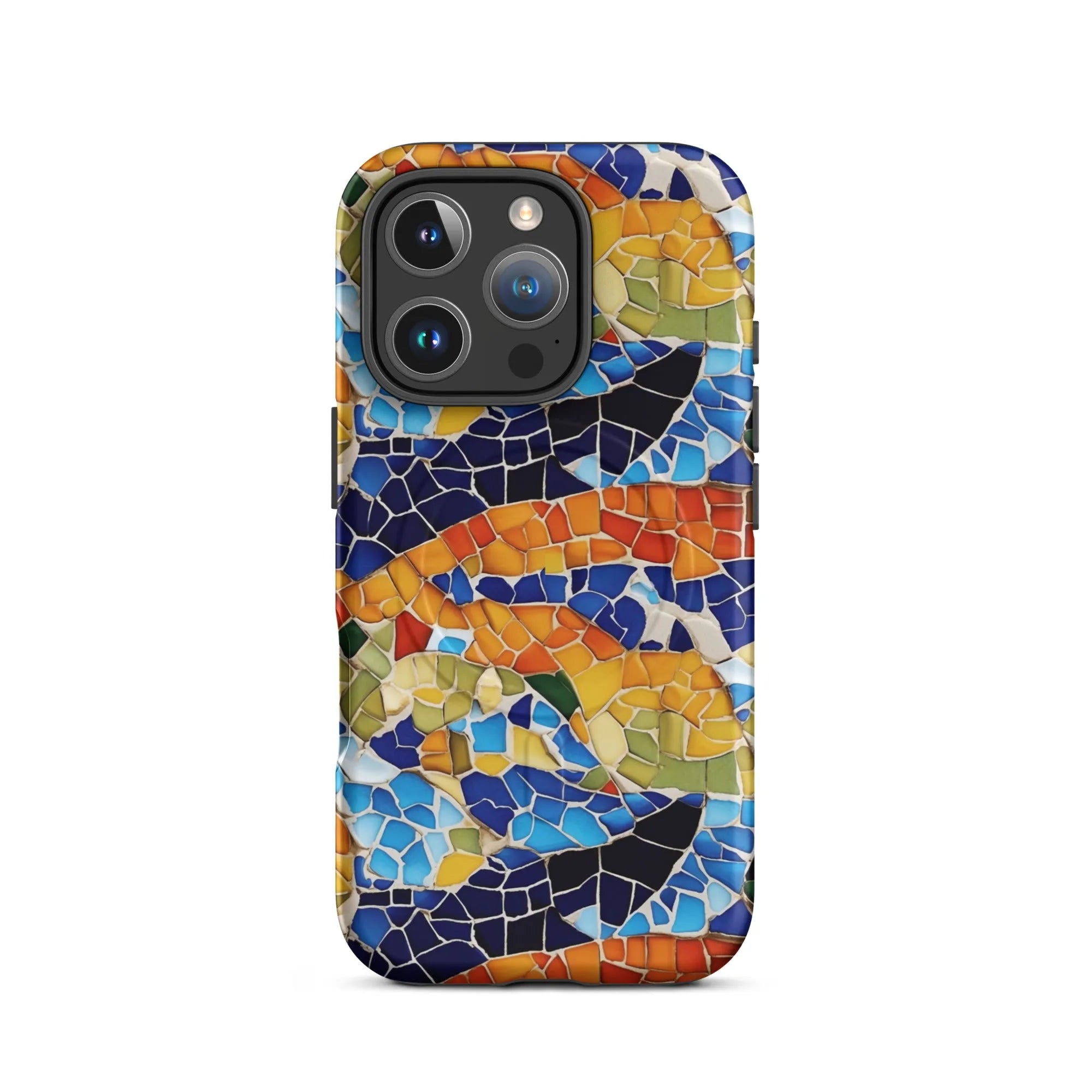 Barcelona Colors Mosaic MagSafe iPhone Case - The Global Wanderer
