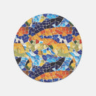 Barcelona Colors Mosaic Mouse Pad - The Global Wanderer