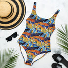 Barcelona Colors Mosaic One-Piece Swimsuit - The Global Wanderer