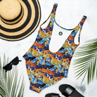 Barcelona Colors Mosaic One-Piece Swimsuit - The Global Wanderer