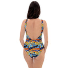Barcelona Colors Mosaic One-Piece Swimsuit - The Global Wanderer