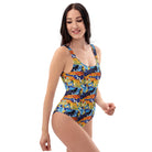 Barcelona Colors Mosaic One-Piece Swimsuit - The Global Wanderer