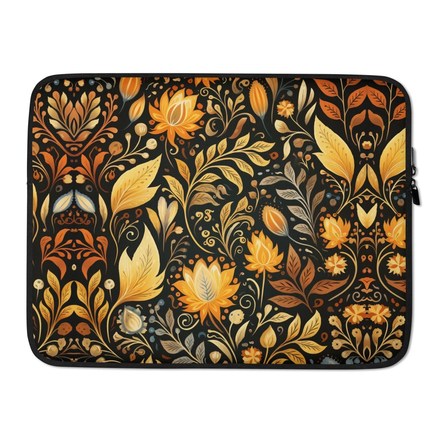 Bavarian Fall Folk Art Laptop Case - The Global Wanderer