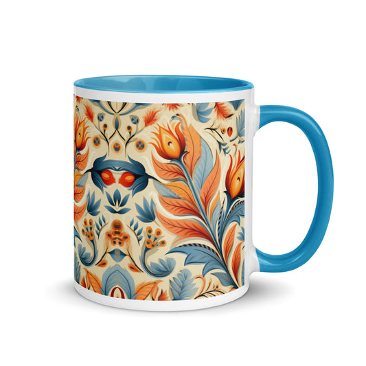 Bavarian Fall Folk Art Mug - The Global Wanderer