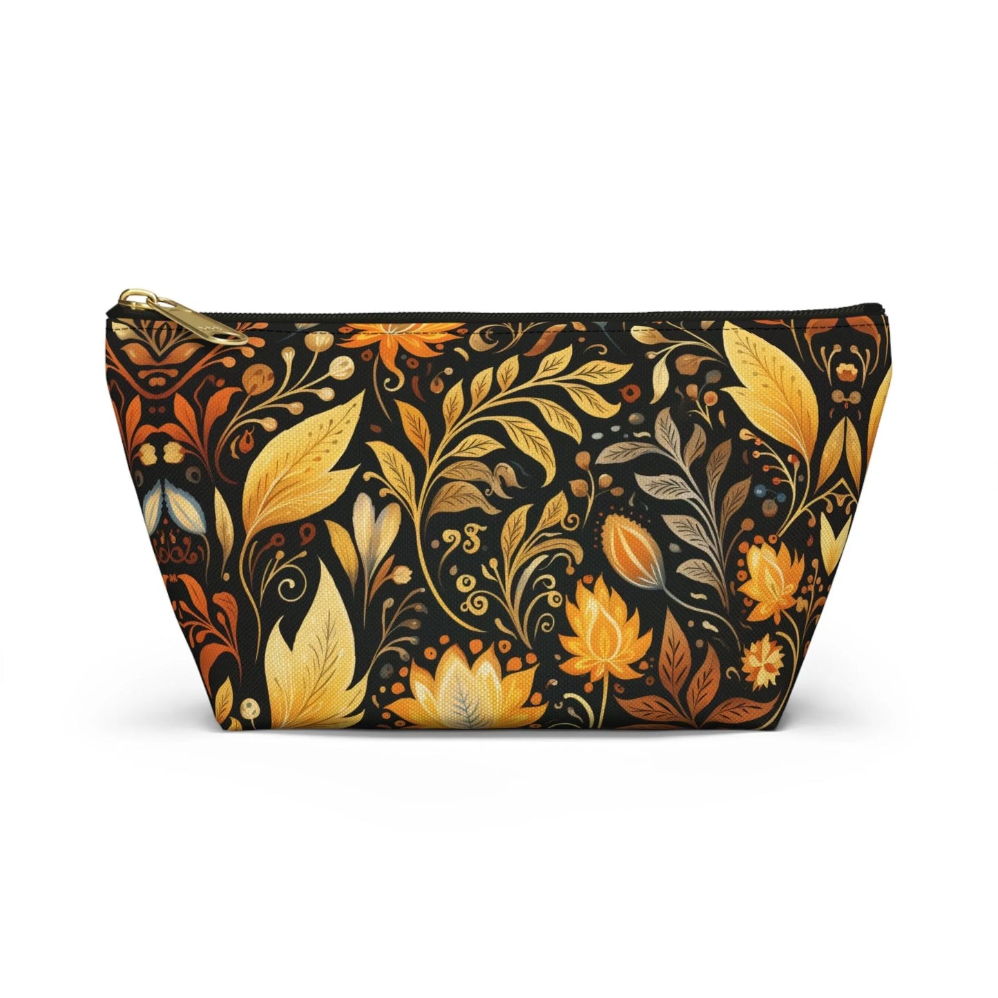 Bavarian Fall Folk Art Print Pouch - The Global Wanderer