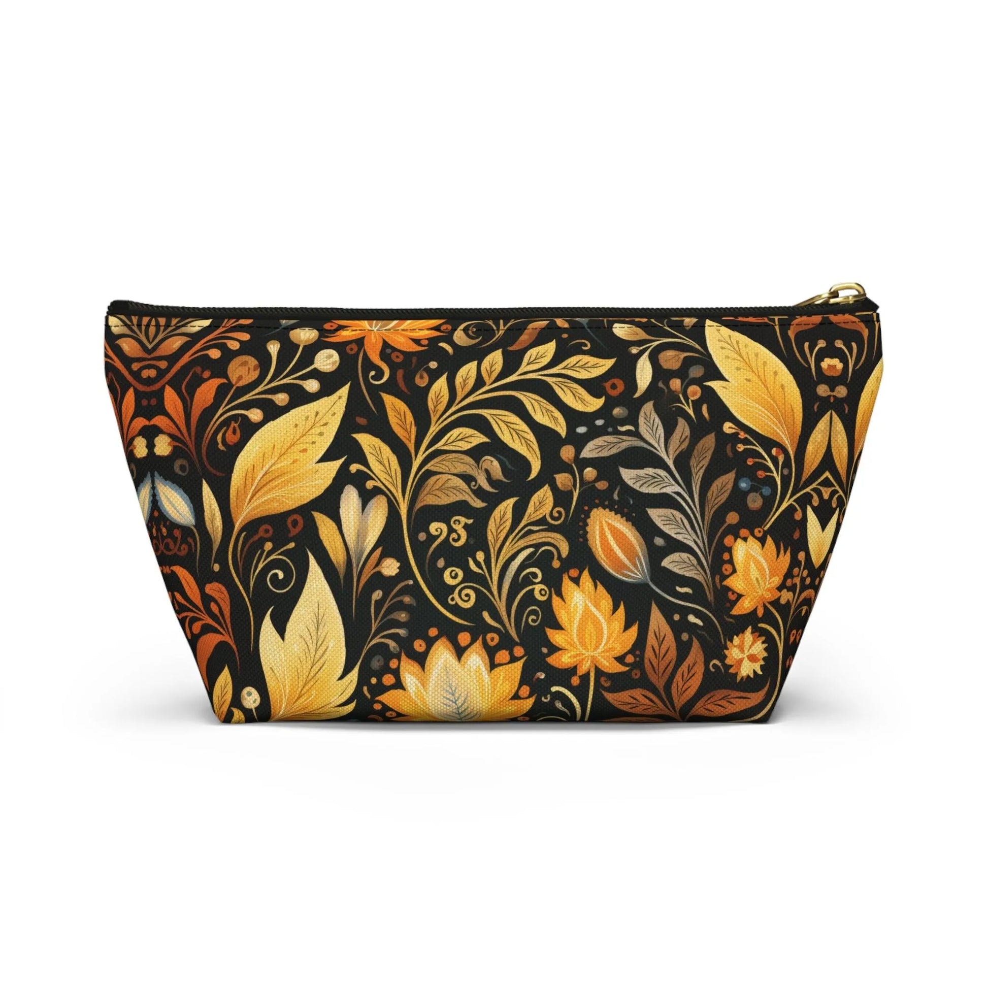 Bavarian Fall Folk Art Print Pouch - The Global Wanderer