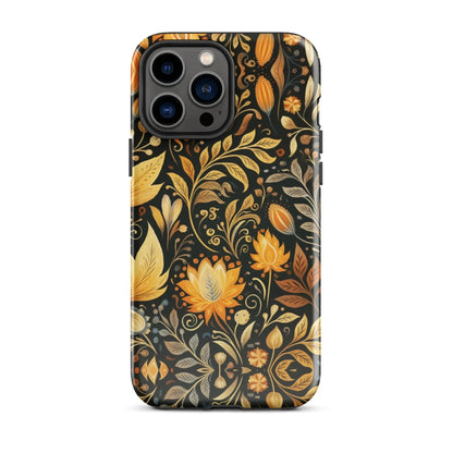 Bavarian Fall Folk Art Tough MagSafe iPhone® Case - The Global Wanderer