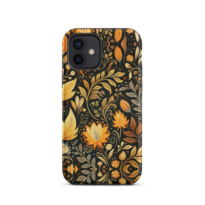 Bavarian Fall Folk Art Tough MagSafe iPhone® Case - The Global Wanderer