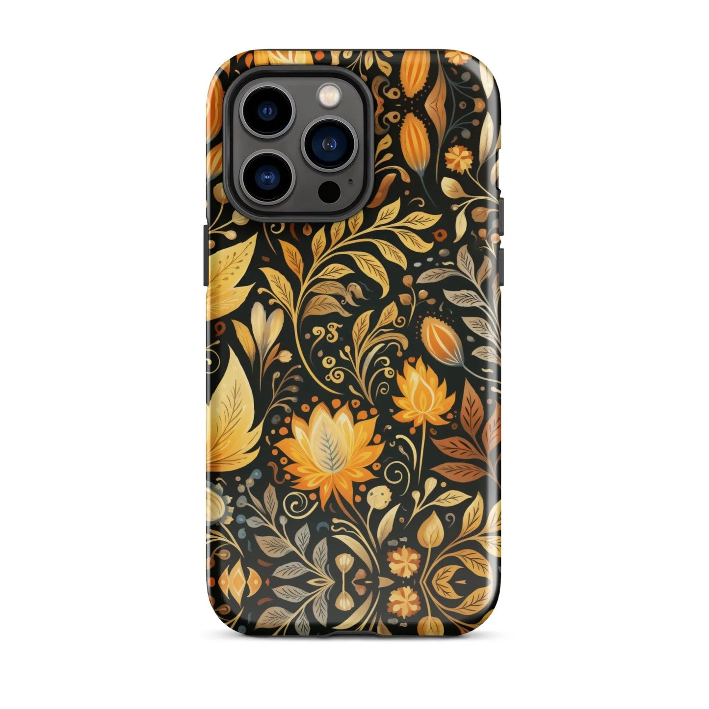 Bavarian Fall Folk Art Tough MagSafe iPhone® Case - The Global Wanderer