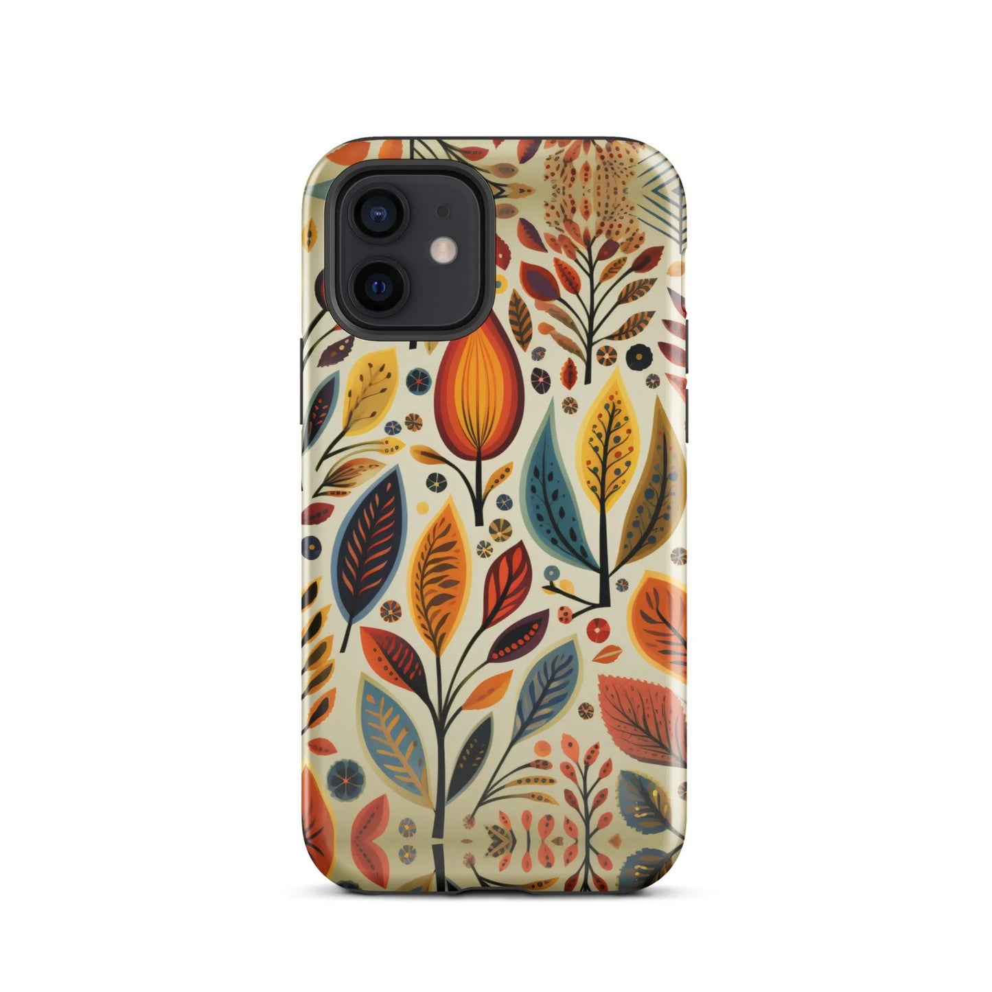 Bavarian Fall Folk Art Tough MagSafe iPhone® Case - The Global Wanderer