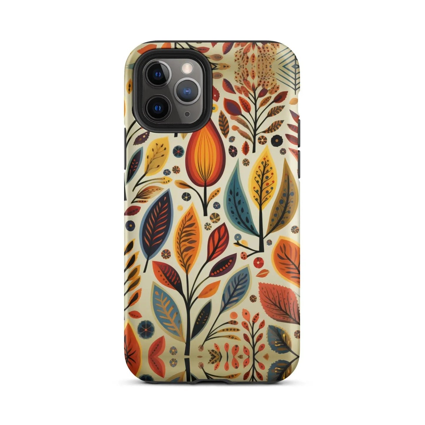 Bavarian Fall Folk Art Tough MagSafe iPhone® Case - The Global Wanderer