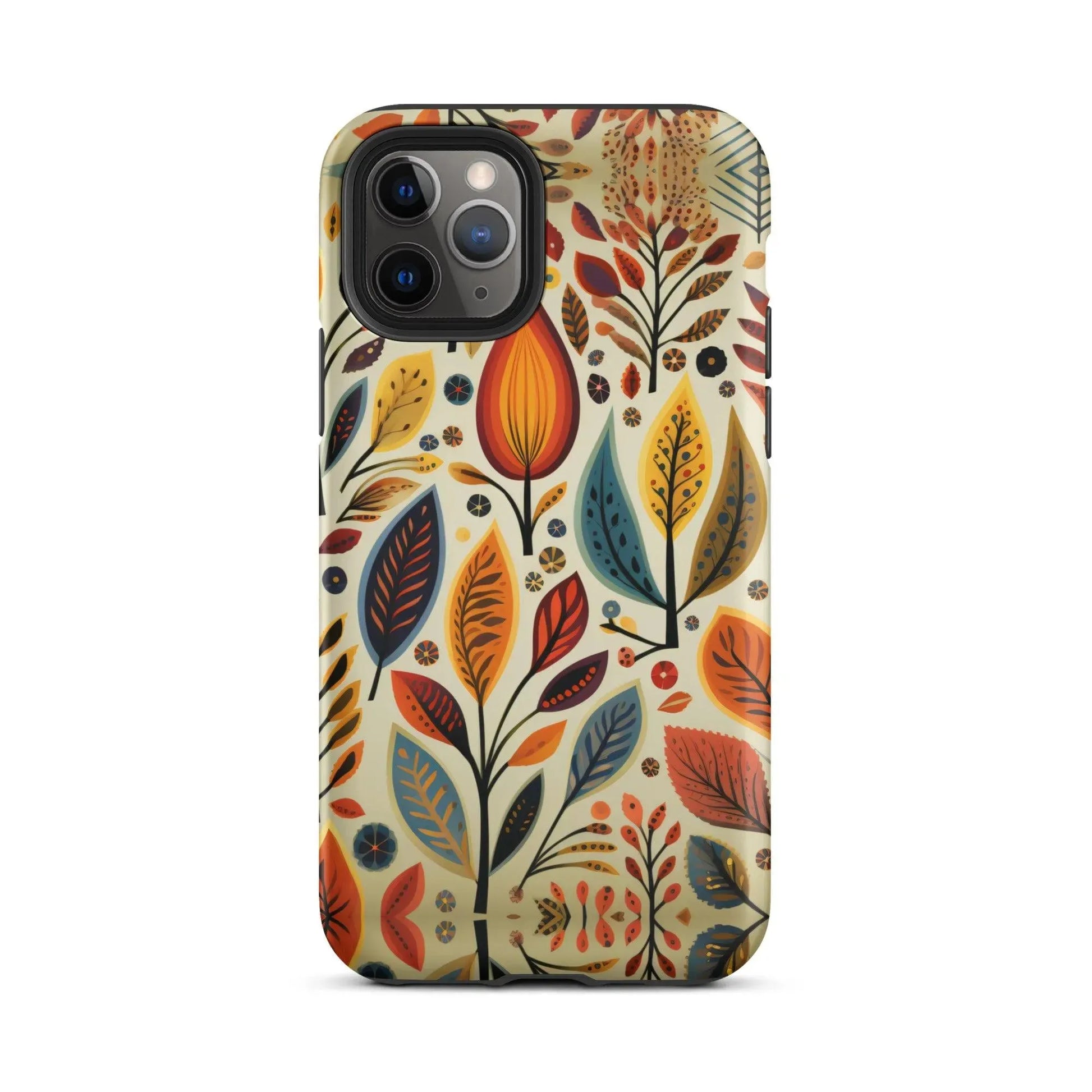 Bavarian Fall Folk Art Tough MagSafe iPhone® Case - The Global Wanderer