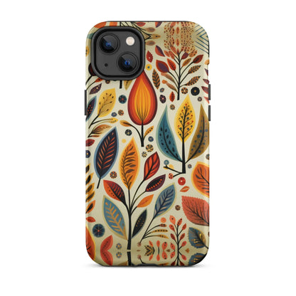 Bavarian Fall Folk Art Tough MagSafe iPhone® Case - The Global Wanderer