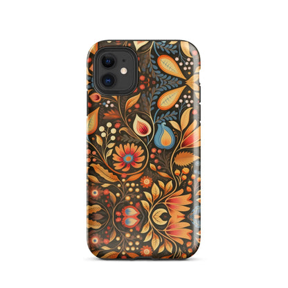 Bavarian Fall Folk Art Tough MagSafe iPhone® Case - The Global Wanderer