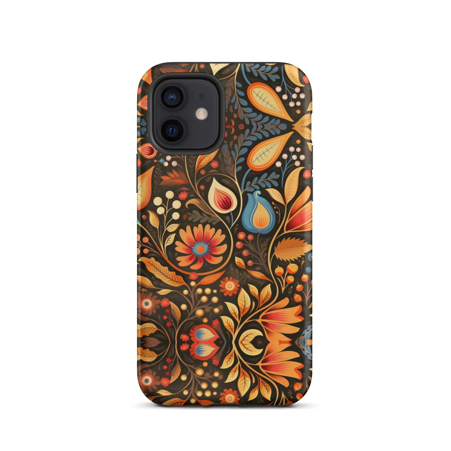 Bavarian Fall Folk Art Tough MagSafe iPhone® Case - The Global Wanderer