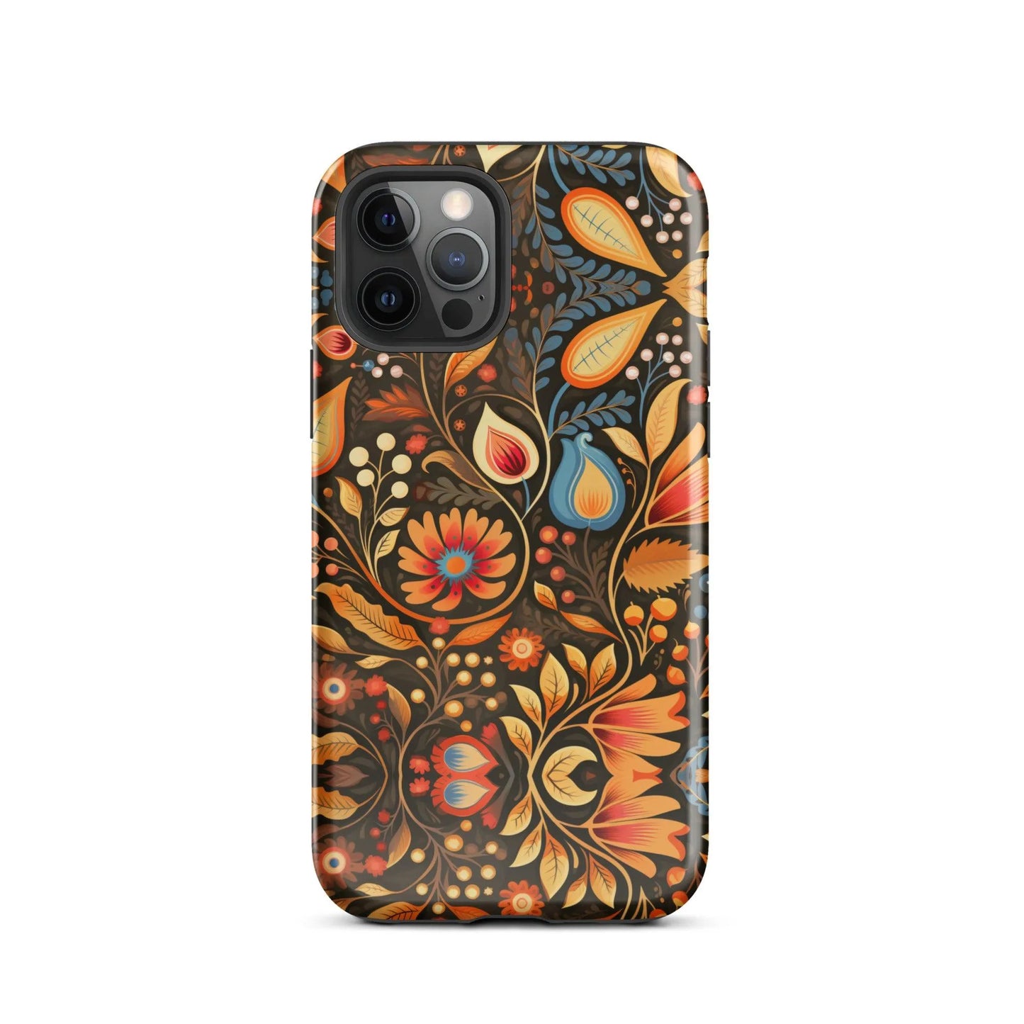 Bavarian Fall Folk Art Tough MagSafe iPhone® Case - The Global Wanderer