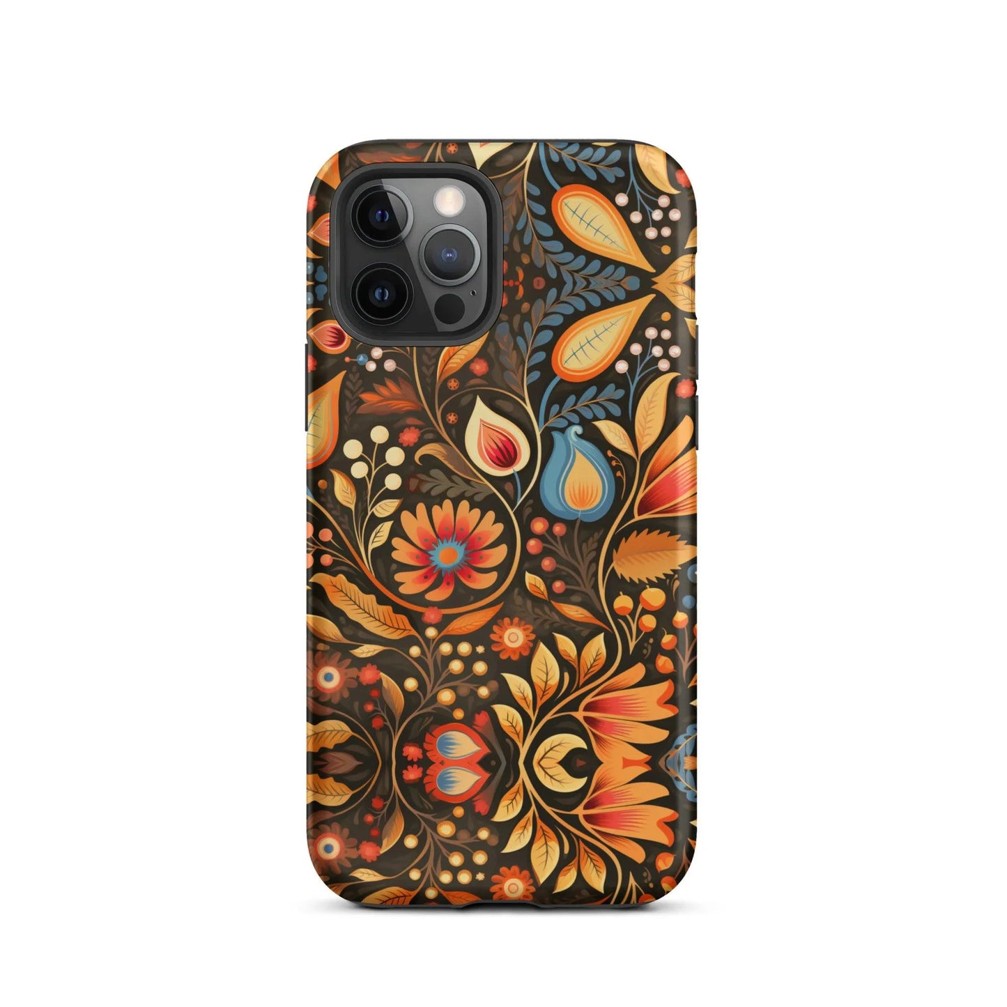 Bavarian Fall Folk Art Tough MagSafe iPhone® Case - The Global Wanderer