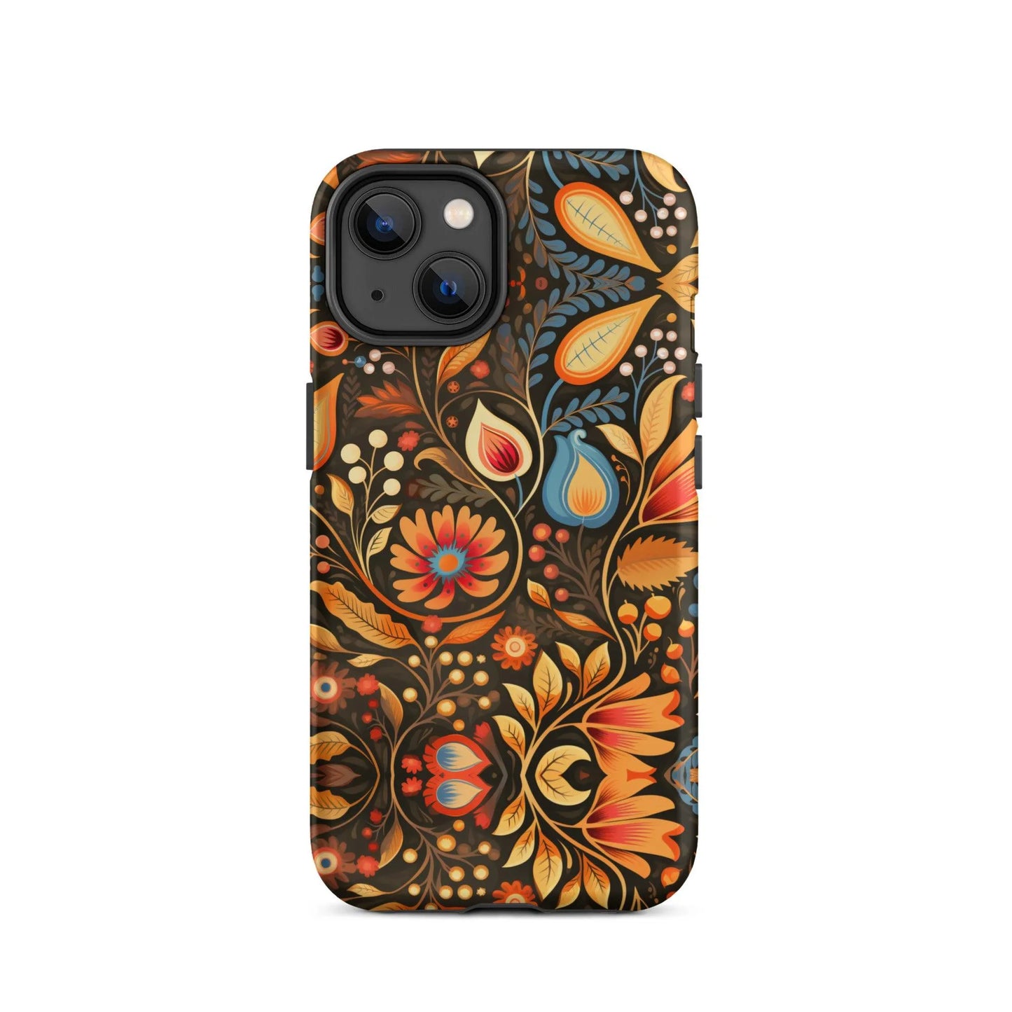 Bavarian Fall Folk Art Tough MagSafe iPhone® Case - The Global Wanderer