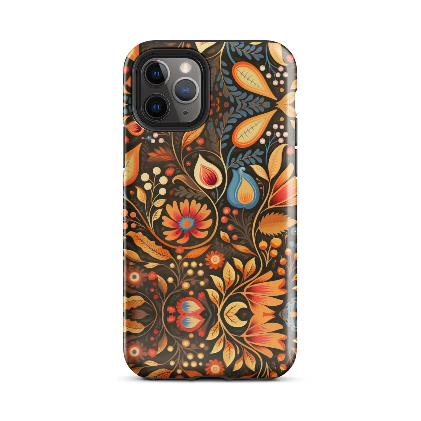 Bavarian Fall Folk Art Tough MagSafe iPhone® Case - The Global Wanderer