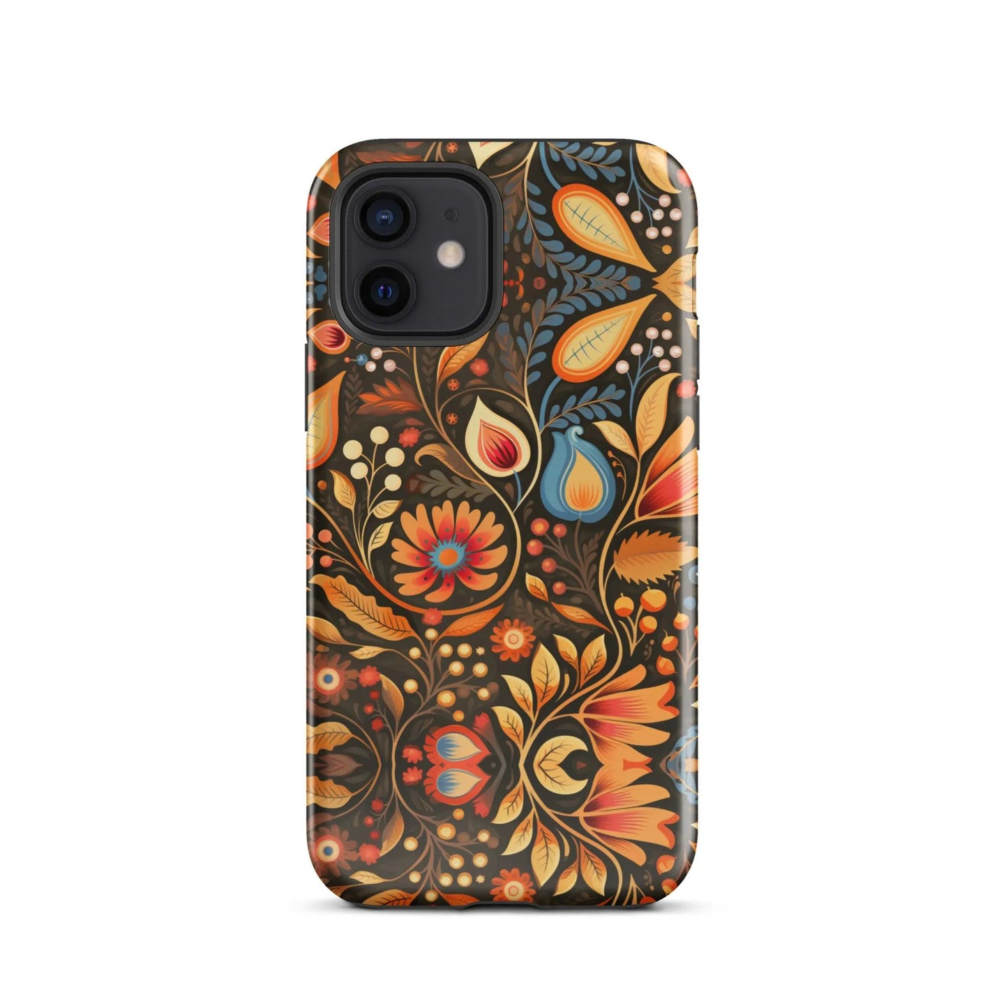 Bavarian Fall Folk Art Tough MagSafe iPhone® Case - The Global Wanderer