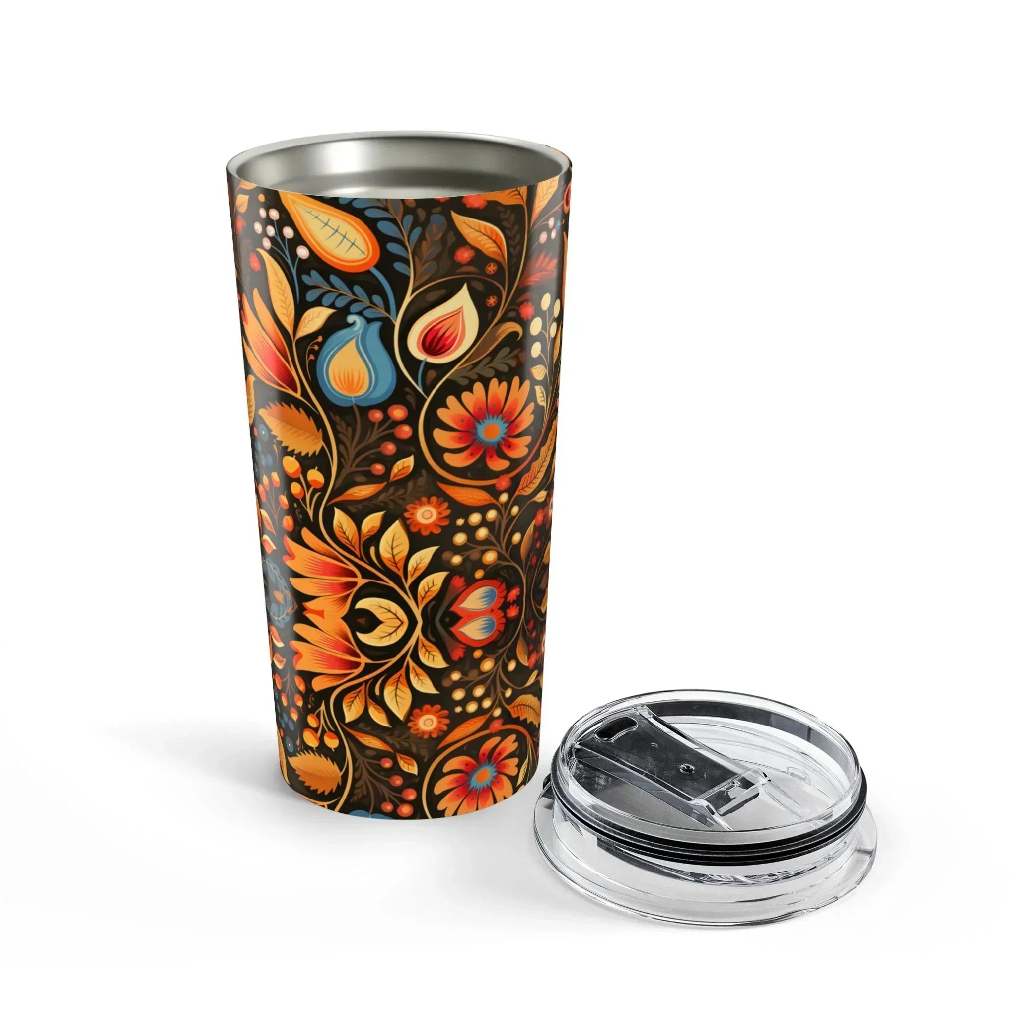 Bavarian Fall Folk Art Tumbler - The Global Wanderer