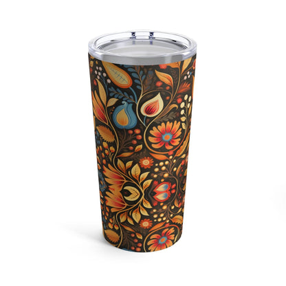 Bavarian Fall Folk Art Tumbler - The Global Wanderer