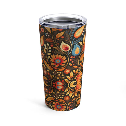 Bavarian Fall Folk Art Tumbler - The Global Wanderer