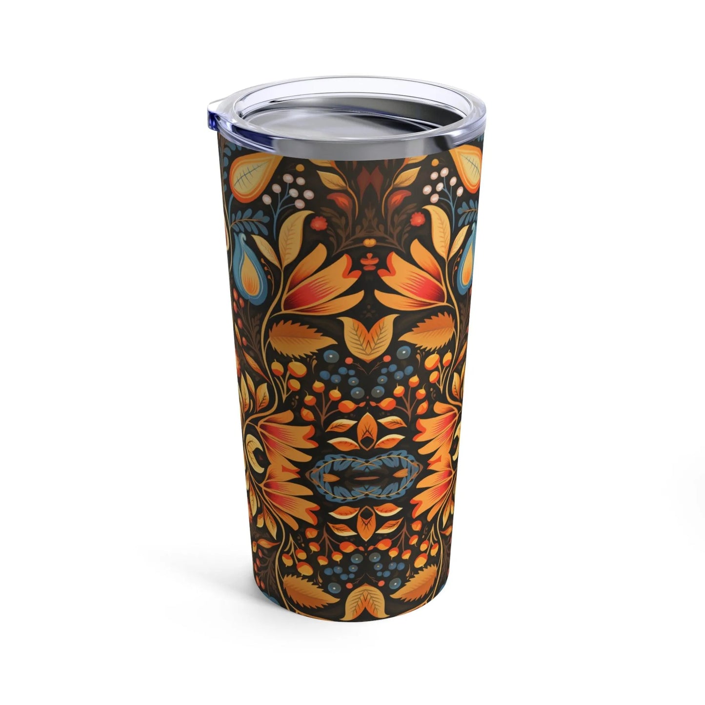 Bavarian Fall Folk Art Tumbler - The Global Wanderer