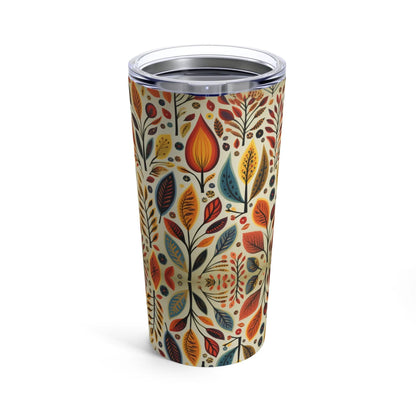 Bavarian Fall Folk Art Tumbler - The Global Wanderer