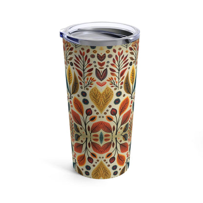 Bavarian Fall Folk Art Tumbler - The Global Wanderer