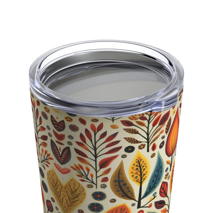 Bavarian Fall Folk Art Tumbler - The Global Wanderer