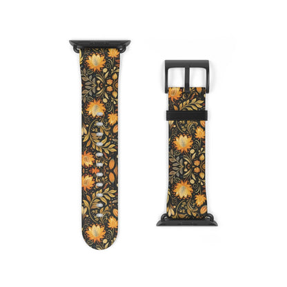 Bavarian Fall Folk Art Watch Band - The Global Wanderer