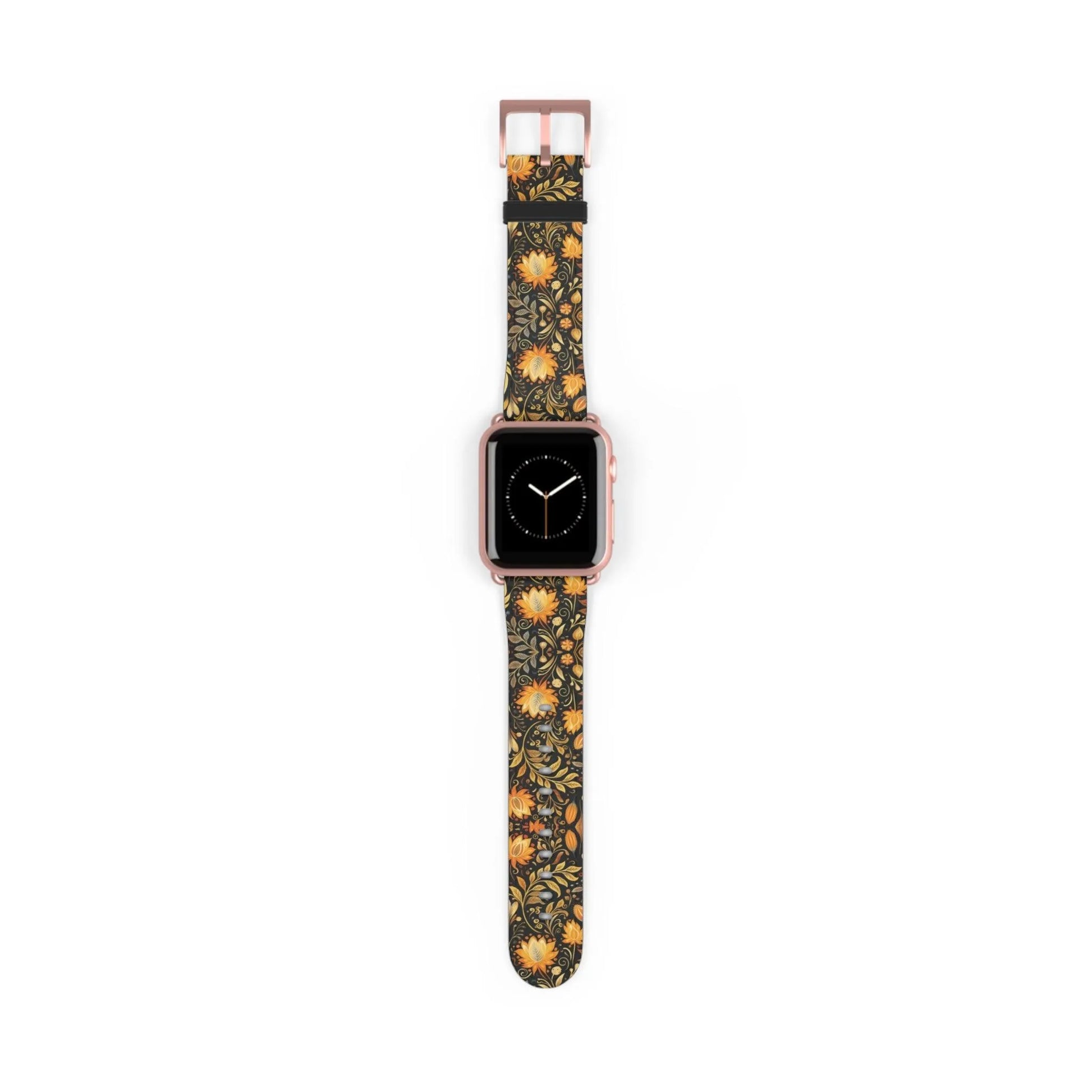 Bavarian Fall Folk Art Watch Band - The Global Wanderer