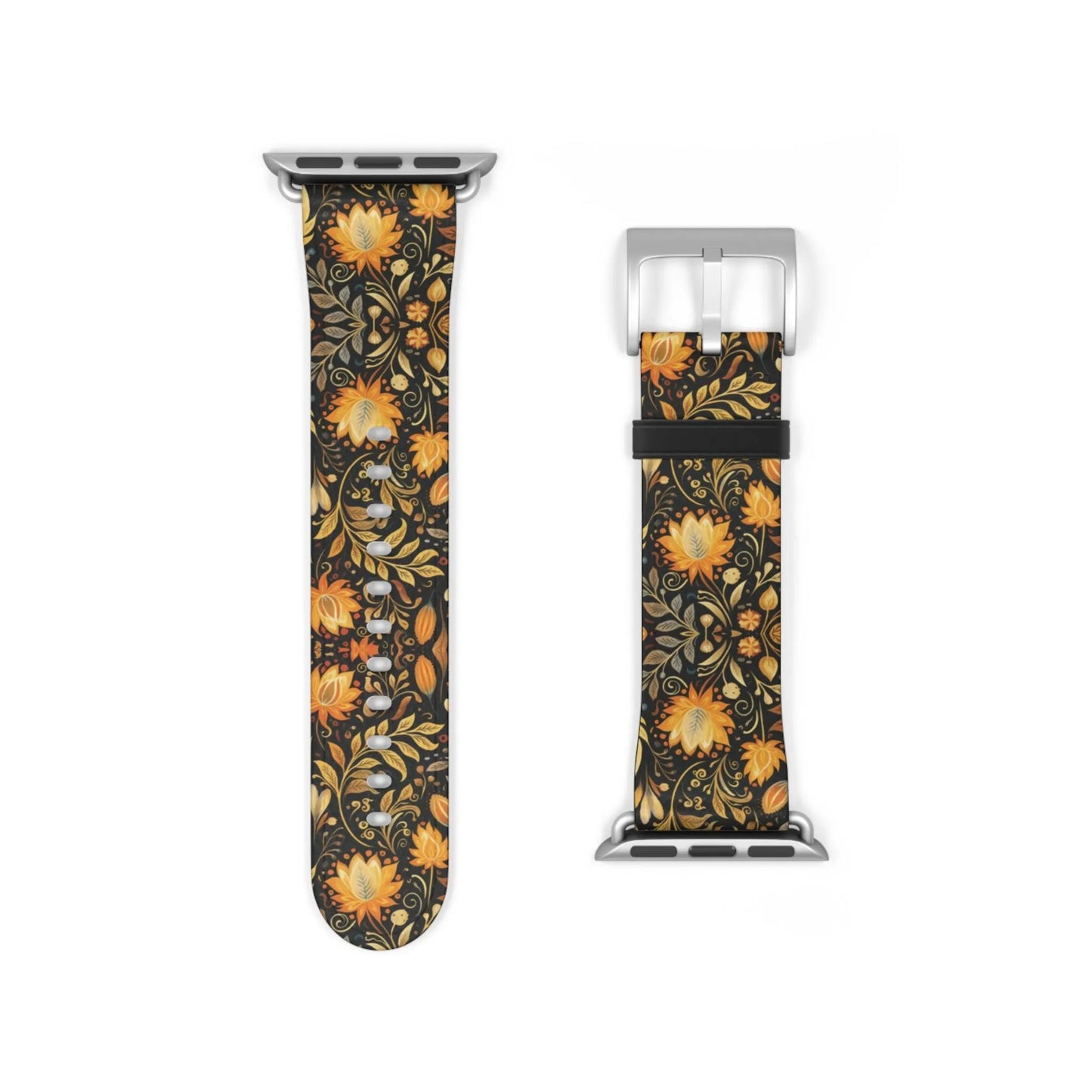 Bavarian Fall Folk Art Watch Band - The Global Wanderer