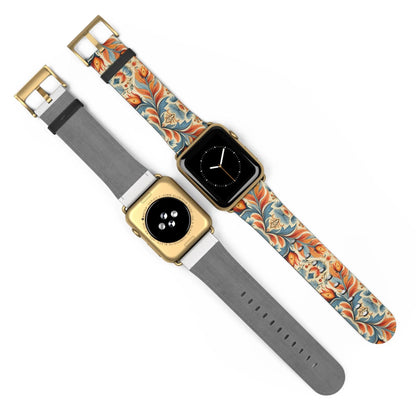 Bavarian Fall Folk Art Watch Band - The Global Wanderer