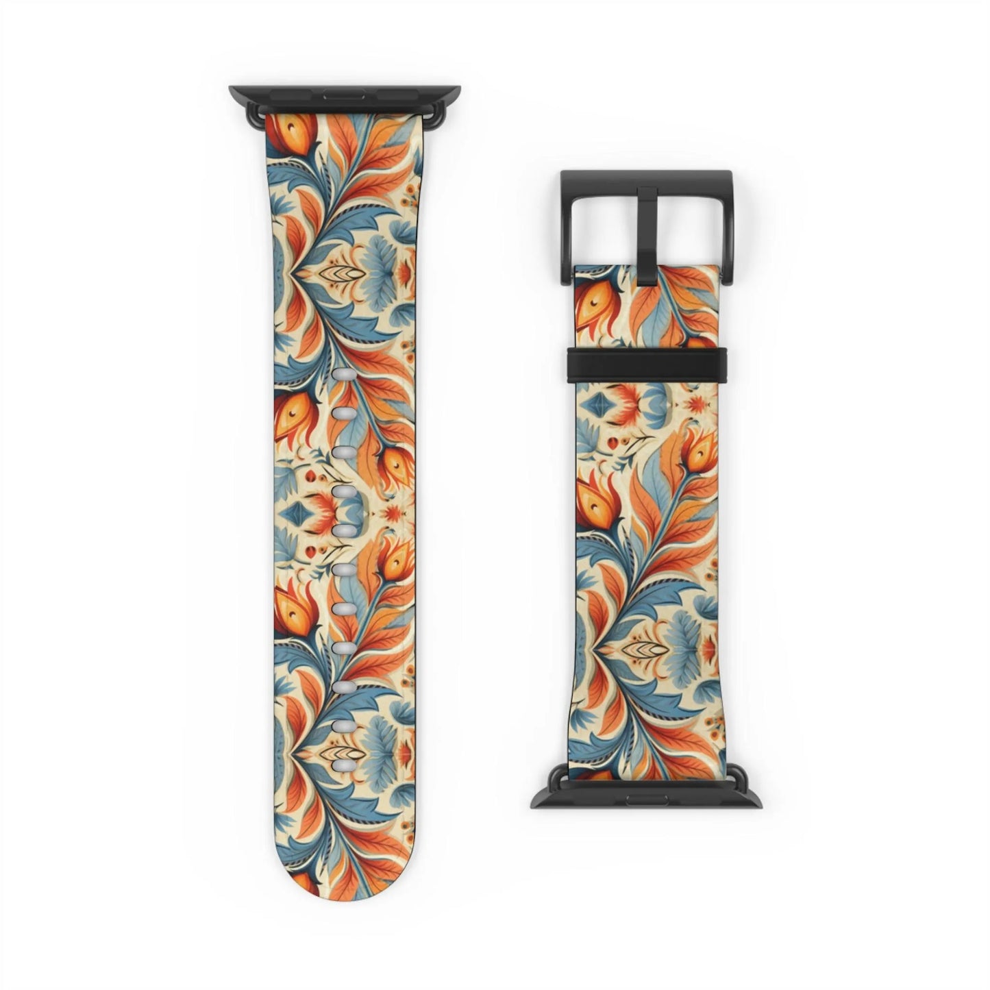 Bavarian Fall Folk Art Watch Band - The Global Wanderer